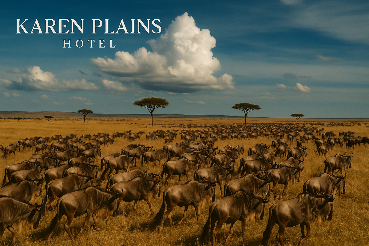Wildebeest Migration Hotel in Nairobi - Karen Plains Hotel