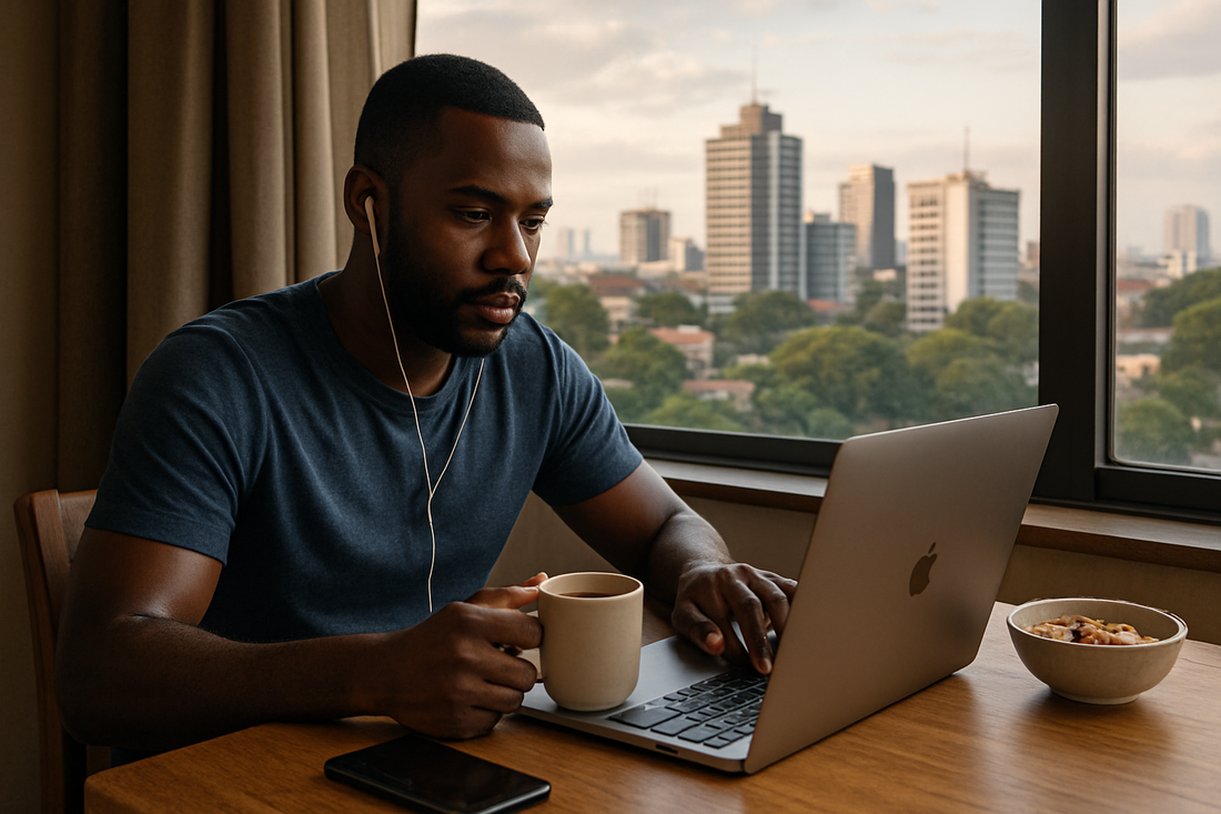 Digital Nomad Morning Routines: Fueling Productivity in Nairobi