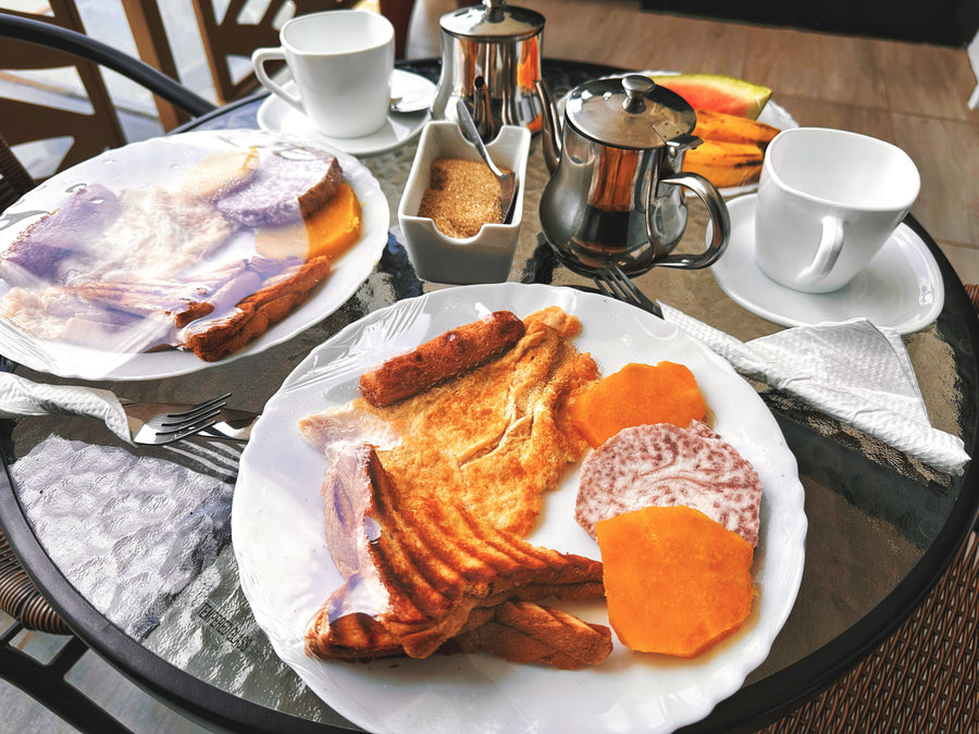 Breakfast served at Karen Plains Hotel in Karen, Nairobi